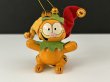 画像1: USA ヴィンテージ ガーフィールド 木製 ウッド オーナメント Garfield Dakin (1)