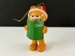 画像1: USA ヴィンテージ ガーフィールド 木製 ウッド オーナメント Garfield Dakin (1)