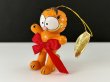 画像2: USA ヴィンテージ ガーフィールド 木製 ウッド オーナメント Garfield Dakin (2)