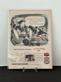 ヴィンテージ LIFE誌 アドバタイジング切り抜きポスター vintage
