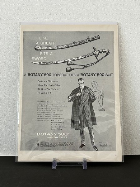 画像1: ビンテージ LIFE誌 1959年 ビンテージ広告 切り取り アドバタイジング ポスター (1)
