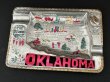 画像3: USA ヴィンテージ スーベニア アッシュトレイ オクラホマ州 OKLAHOMA 灰皿 1950s 1960s vintage souvenir Antique ashtray (3)