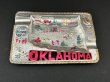 画像1: USA ヴィンテージ スーベニア アッシュトレイ オクラホマ州 OKLAHOMA 灰皿 1950s 1960s vintage souvenir Antique ashtray (1)