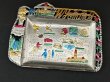 画像3: USA ヴィンテージ スーベニア アッシュトレイ ワイオミング州 Wyoming 灰皿 1950s 1960s vintage souvenir Antique ashtray (3)