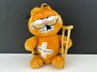 画像1: USA ヴィンテージ ガーフィールド ぬいぐるみ タグ付き Garfield 1980s (1)