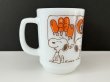 画像3: ファイヤーキング スヌーピー スイーツ マグカップ ヴィンテージ USA PEANUTS Fire-king SNOOPY (3)