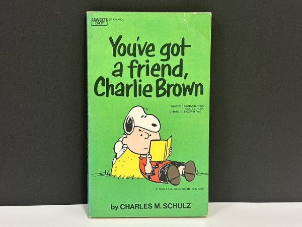 画像1: 1970's ヴィンテージ PEANUTS BOOK コミック 本 1970年代 洋書 vintage スヌーピー  (1)