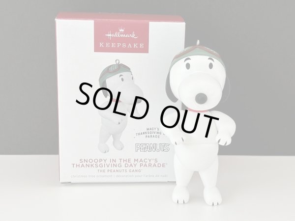 画像1: Macy's サンクスギビング パレード スヌーピー フライングエース HALLMARK オーナメント 箱入り KEEPSAKE PEANUTS SNOOPY ヴィンテージ (1)