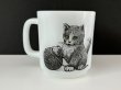 画像3: グラスベイク CAT キャット 猫 ネコ ねこ マグ ヴィンテージ Glasbake (3)