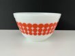 画像1: オールドパイレックス ニュードット ミキシングボウル Sサイズ OLD PYREX USA ヴィンテージ (1)