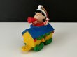 画像1: USA SNOOPY ルーシー PVC フィギュア Whitman's オールド PEANUTS ヴィンテージ スヌーピー (1)