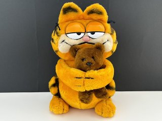 USA ヴィンテージ 目が動く ガーフィールド ぬいぐるみ Garfield