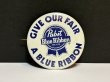 画像1: Pabst Blue Ribbon BEER ビンテージ 缶バッジ 缶バッチ USA ユーロ EURO vintage ヴィンテージ (1)