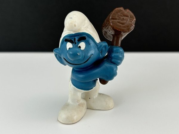 画像1: スマーフ PVC フィギュア ヴィンテージ vintage SMURF PEYO (1)