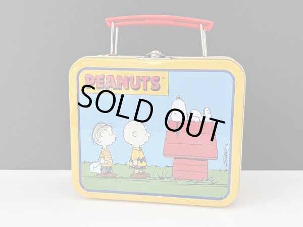 画像1: スヌーピー TINケース ランチボックス ヴィンテージ USA PEANUTS オールド (1)