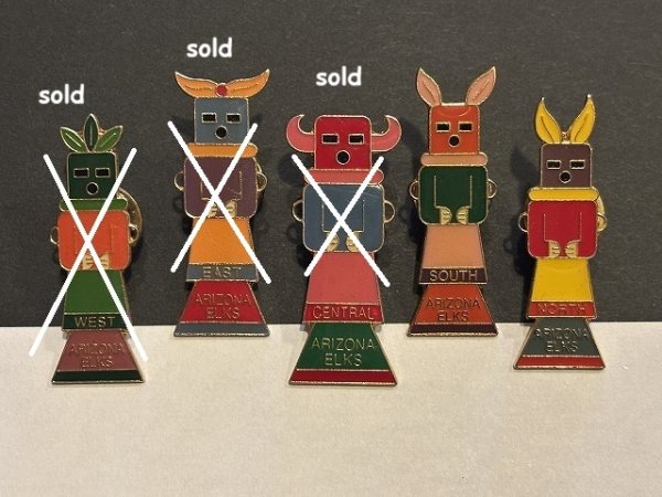画像1: USA ヴィンテージ ピンバッジ ピンズ PINS  (1)