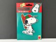画像1: 未使用 デッドストック ヴィンテージ スヌーピー 野球 ベースボール WOOD ウッド オーナメント SNOOPY PEANUTS USA (1)