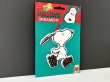 画像2: 未使用 デッドストック ヴィンテージ スヌーピー ローラースケート WOOD ウッド オーナメント SNOOPY PEANUTS USA (2)