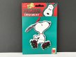 画像1: 未使用 デッドストック ヴィンテージ スヌーピー ローラースケート WOOD ウッド オーナメント SNOOPY PEANUTS USA (1)
