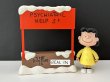 画像1: 精神分析スタンド ルーシー LUCY フィギュア USA SNOOPY スヌーピー ヴィンテージ PEANUTS (1)