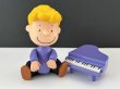 画像2: ピアノから音が出ます シュローダー フィギュア USA SNOOPY スヌーピー ヴィンテージ PEANUTS (2)