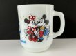 画像1: 激レア 1983年 ファイヤーキング 東京ディズニーランド マグ Fire-king ヴィンテージ USA (1)