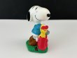 画像1: USA SNOOPY スヌーピー PVC フィギュア Whitman's オールド ビンテージ PEANUTS (1)