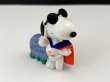 画像2: USA SNOOPY スヌーピー ジョークール ドラキュラ PVC フィギュア Whitman's オールド ビンテージ PEANUTS (2)