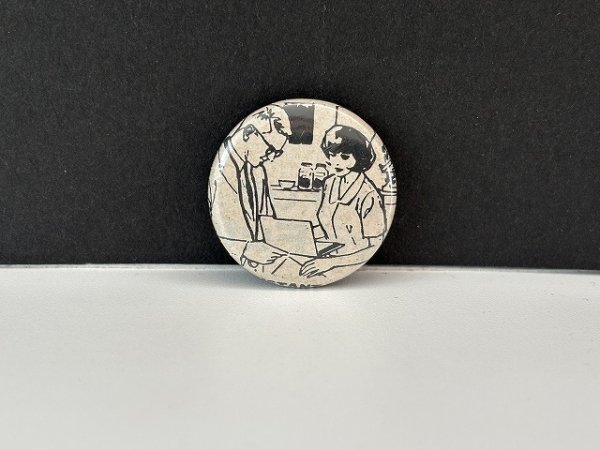 画像1: ビンテージ 缶バッジ 缶バッチ USA vintage ヴィンテージ (1)