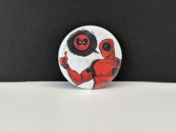 画像1: MARVEL ビンテージ 缶バッジ 缶バッチ USA vintage ヴィンテージ (1)