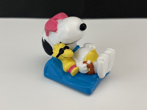 画像1: USA SNOOPY スヌーピー PVC フィギュア Whitman's オールド ビンテージ PEANUTS (1)