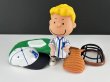 画像1: シュローダー ベースボール 野球 フィギュア ドール USA SNOOPY スヌーピー オールド ヴィンテージ (1)