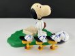 画像5: スヌーピー ウッドストック ベースボール 野球 フィギュア ドール USA SNOOPY オールド ヴィンテージ (5)