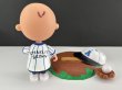画像5: チャーリーブラウン ベースボール 野球 フィギュア ドール USA SNOOPY スヌーピー オールド ヴィンテージ (5)