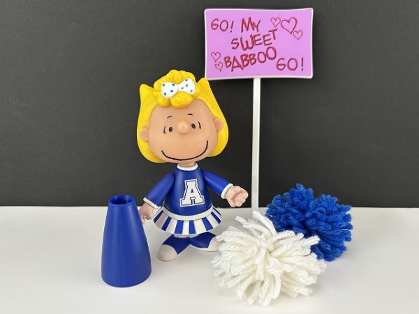 画像1: サリー SALLY ベースボール 野球 フィギュア ドール USA SNOOPY スヌーピー オールド ヴィンテージ (1)