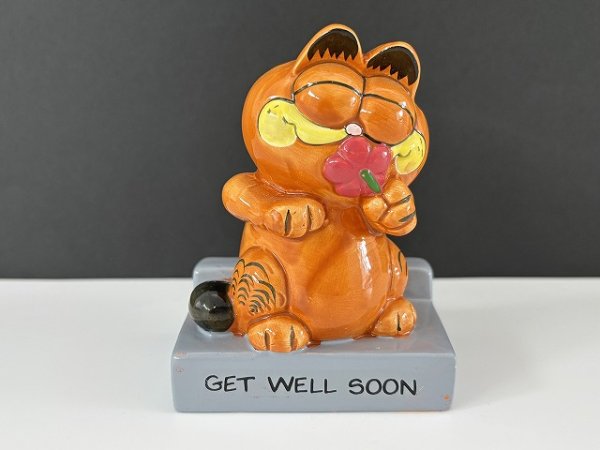 画像1: USA ヴィンテージ ENESCO ガーフィールド 置物 Garfield 1980s (1)