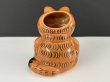 画像2: USA ヴィンテージ ENESCO ガーフィールド つまようじ入れ 綿棒入れ 小物入れ 置物 Garfield 1980s (2)