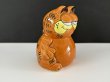 画像4: USA ヴィンテージ ENESCO ガーフィールド つまようじ入れ 綿棒入れ 小物入れ 置物 Garfield 1980s (4)