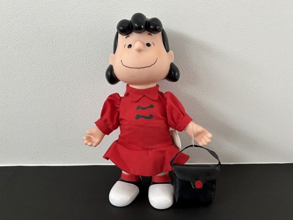 画像1: ルーシー 1990's ヴィンテージ ドール フィギュア SNOOPY PEANUTS USA スヌーピー (1)