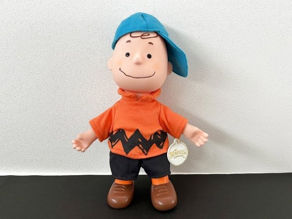 画像1: チャーリーブラウン 1990's ヴィンテージ ドール フィギュア スヌーピー SNOOPY PEANUTS USA (1)