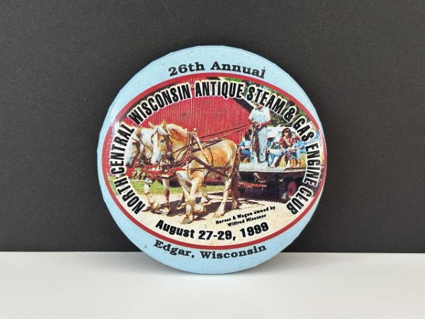 画像1: ビンテージ 缶バッジ 缶バッチ USA ユーロ EURO vintage ヴィンテージ (1)