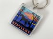 画像2: ヴィンテージ souvenir KENTUCKY ケンタッキー スーベニア キーホルダー USA  (2)