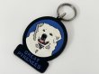 画像1: ヴィンテージ ドッグ 犬 グレートピレニーズ キーホルダー USA  (1)
