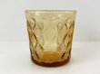 画像2: アンカーホッキング ジェムストーン 10oz オンザロック タンブラー ハニーゴールド ファイヤーキング アンバー GEMSTONE ANCHOR HOCKING USA ヴィンテージ (2)