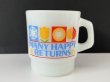 画像1: ファイヤーキング マクドナルド メニーハッピーリターンズ フォーシーズンズ マグカップ アドバタイジング Fire-king McDonald's USA ヴィンテージ (1)