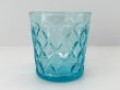 画像3: レアカラー アンカーホッキング ジェムストーン 10oz オンザロック タンブラー アクアマリン ファイヤーキング GEMSTONE ANCHOR HOCKING USA ヴィンテージ (3)