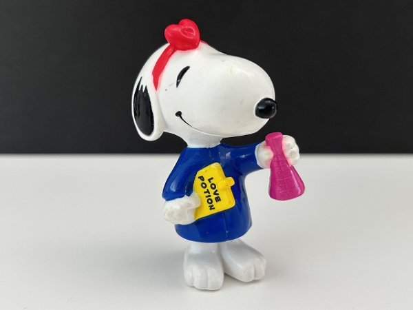 画像1: USA SNOOPY スヌーピー PVC フィギュア Whitman's オールド ビンテージ PEANUTS (1)