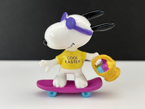 画像1: USA SNOOPY スヌーピー ジョークール PVC フィギュア Whitman's オールド ビンテージ PEANUTS (1)