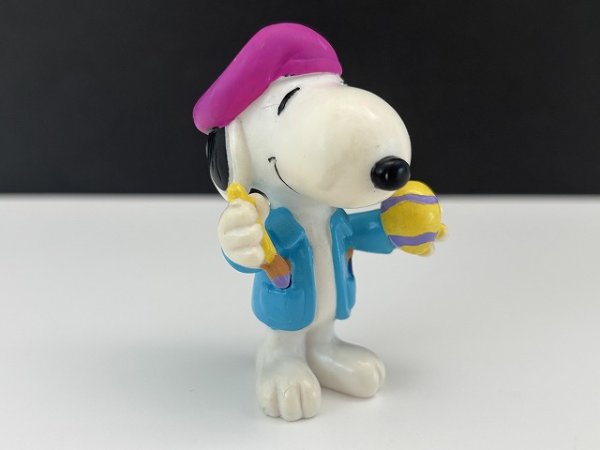 画像1: USA SNOOPY スヌーピー PVC フィギュア Whitman's オールド ビンテージ PEANUTS (1)