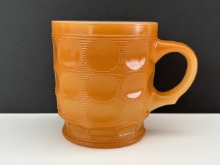 レア ムーンストーン ボウル ファイヤーキング アンカーホッキング ムーンストーン ホブネイル カップ